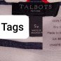 Talbots Red ,white & Blue Mix Print Sleeveless Blouse Size Sp