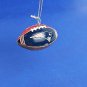 NFL Patriots Mini Football Ornament/ Charm