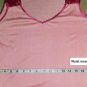 Jaclyn Smith Collection Peach & Pink Crinkled Tank Top Size S