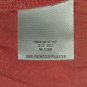 Jaclyn Smith Collection Peach & Pink Crinkled Tank Top Size S