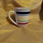 Royal Norfolk White With Colorful Band Stoneware Mug