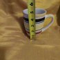 Royal Norfolk White With Colorful Band Stoneware Mug