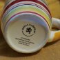 Royal Norfolk White With Colorful Band Stoneware Mug
