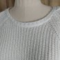 New With Tag True Craft White Lose Knit Cold Shoulder Sweater Size 3X