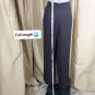 Preview brown fitted waist back zip / hook closing dress pants size 14