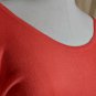 New Old Navy Red Light Weight Knit Top Size Xl