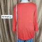 New Old Navy Red Light Weight Knit Top Size Xl