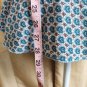 Free People Blue & Pink Lace Detail Adjustable Straps Tank Size 2
