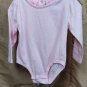 Sweet Heart Brown & Pink Corded Cotton Dress With Top Size 24 Mos.
