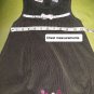 Sweet Heart Brown & Pink Corded Cotton Dress With Top Size 24 Mos.