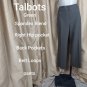 Talbots Dark Green Pockets Unlined Pants Size 12P