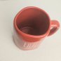 Rae Dunn Red & White Hugs Big Mug