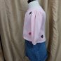 Gymboree Pink Hearts 100% Cotton Knit Cardigan Size 3-6 mos.