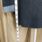 St tropez Sweater 100% Extra Fine Merino Wool Side  zips size XS