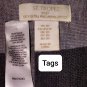 St tropez Sweater 100% Extra Fine Merino Wool Side  zips size XS