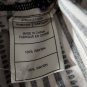 Jack By BB Dakota Black & White Striped  Side Zip Keyhole Back Tank Top size M