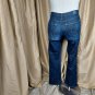 Rock & Republic Blue Denim Kasandra Style Sparkle Back Logo Pockets Jeans...