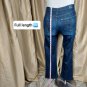 Rock & Republic Blue Denim Kasandra Style Sparkle Back Logo Pockets Jeans...