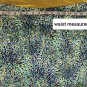 Apostrophe New No Tags Green & Blue Print Side Pockets Full Skirt Size 18