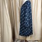 New Old Navy Black Floral Print V Neckline Dress Size XXL