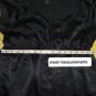 Perception Black Tie Neck Button Down Top Size L
