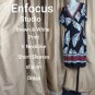 Enfocus Studio Brown & White Print Slip On Dress Side 8