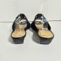 Antonio Melani black leather made in Brazil mules Size 8M