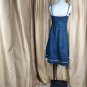 Jolt Blue Button V Neckline Adjustable Straps Denim Dress Size 7