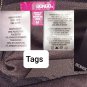 New Bongo Black Sheer Sides Back Zip Dress Size M