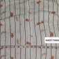 a.n.d ea w y White Striped Floral Upper Pocket Button Down Top Size XL