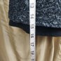 Ann Taylor LOFT Gray & Black Wool Blend Sixe Pockets Skirt Size M
