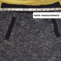Ann Taylor LOFT Gray & Black Wool Blend Sixe Pockets Skirt Size M