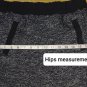 Ann Taylor LOFT Gray & Black Wool Blend Sixe Pockets Skirt Size M