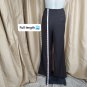 Ann Taylor Wool Blend Coffee Brown Detail Waistband Pants Size 6