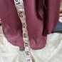 New David Bridal Berry Wine Sparkle Detail Drape Chiffon Dress Size 8