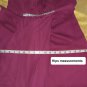 New David Bridal Berry Wine Sparkle Detail Drape Chiffon Dress Size 8