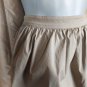 Theroy Beige Khaki Side Pockets Cotton Blend  Skirt Size 12