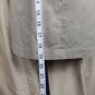 Theroy Beige Khaki Side Pockets Cotton Blend  Skirt Size 12