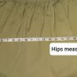 Theroy Beige Khaki Side Pockets Cotton Blend  Skirt Size 12