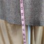 J.crew Vintage Beige Wool Blend Side Pockets Skirt Size 6