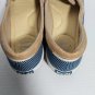 Keds Blue And White Striped Canvas Slip On Size 10