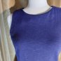 J Crew Purple Sleeveless / side pockets Back Zip Dress Size S