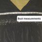 R&M Richards Black Sparkle Detail Sheer Overlay Dress Size 14