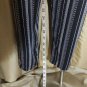 Jessica Simpson Black/ White Print Pockets Fashion Pants Size XL