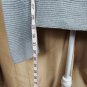 Talbots Gray Cotton Blend Rib Sweater Size L