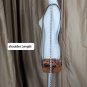 Leather Detail Crossbody/ Shoulder/ Handbag