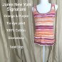 Jones New York Signature Tie Dye Print Top Size M