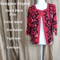 Designers Originalas red cardigan size PM
