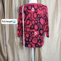 Designers Originalas red cardigan size PM