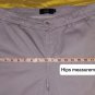 J.crew Lilac 100% Cotton Front And Back Button Pockets Roll Hem Chino Pants Size